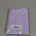 Planner 2026-2027, 18 Months Weekly and Monthly Hardcover Planner, January 2026 - June 2027, 5.75" x 8.38" A5 Daily Calendar Planner Book with Tabs, Spiral Yearly Agenda Organizer Notebook for School Work Home, Purple