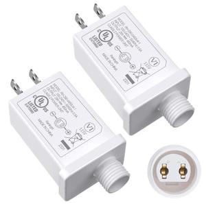 29V 18W LED Power Adapter 29V Class 2 Power Supply, Waterproof IP44 LED Transformer Replacement, Low Voltage Transformer for Christmas Tree Lighting, Holiday String Light, Inflatable Decoration