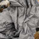 VEVOR Portable Shed Storage Shelter Outdoor, 10x10x8.5 ft Heavy Duty Instant Storage Tent Tarp Sheds with Roll-up Zipper Door and Ventilated Windows for Motorcycle, Bike, Garden Tools (Gray)