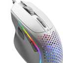 Glorious Gaming Model I 2 Wired Gaming Mouse: 9 Programmable Buttons (2 Swappable), 66g Superlight, 26k Optical Sensor, 80M Click Rated Switches, MMO/MOBA/FPS, Side Thumb Rest (White)