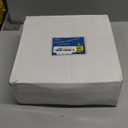 WDF 60PCS White Gold Plates Disposable - Gold Plastic Plates, Including 30-10.25inch Gold Dinner and 30-7.5inch Salad/Dessert for Valentine's Day