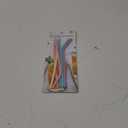 Silicone Straws with Brush 7 Count, 1 EA