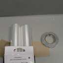 Duck Brand Window Insulation Kit - Winter Seal Kit Fits up to 10 Windows - Rolled Shrink Film Cuts to Size for Easy Indoor Installation - Tape Included - 62 In. by 420 In.- Clear