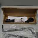 Mkono Wall Mounted Drying Rack Laundry Clothes Hanger with Swing Arm Space Saving Metal Hanging Valet Rod for Laundry Closet Organizer Bathroom Bedroom, 2 Pack, Black