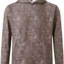 M MAELREG Hoodies for Men Golf Soft Hooded Sweatshirts Dry Fit Lightweight Casual Midlayer Print Mens Hoodies Pullover (L)