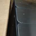 Garvee Trash Can, 15.9 gal Triple Compartments (3X20 L) Stainless Steel Kitchen Trash Can for Recycling, 5+5+5 gal Plastic Inner Buckets, Quiet Close, Brushed, Airtight, Silver