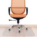Clear Chair mat for Hardwood Floor 30 x 48 inches Transparent Floor Mats Wood/Tile Protection Mat for Office & Home (30" X 48" Rectangle)