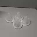 2pcs 18mm Soft Rim Flanges with 106 Degree Wider Opening Angle for Medela Breast Pump, PersonalFit, Freestyle, Maxflow, Freestyle Flex Swing Maxi Connector,Lansinoh Signature Pro