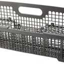 AMI PARTS 8531233 WP8562043 Universal Dishwasher Silverware Basket Replacement Fit for Whirlpool Kitchenaid Dishwasher Utensil Rack Basket, Replaces 8531233,8562043, WP8531233VP