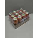 Mountain Dew Kickstart, Orange Citrus, 92mg Caffeine, Vitamins B & C, 80 Calories, 5% Juice, 16 Fl Oz (Pack of 12), Best By: 11/11/2025