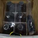 Vivaplex, 6, Amber, 4 oz Glass Bottles, with Glass Eye Droppers