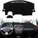 Clidr Dashboard Cover Dash Cover Mat Pad DashMat for 1998-2010 VW Volkswagen Beetle (Black Edge)