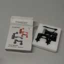 Forevercam Bike Handlebar Mount for GoPro (360 Rotation and Lock Any Direction) 0.6-1.3inch All Aluminum Bike/Motorcycle Handlebars Seat Post Ski Pole Mount for Gopro Hero 8/9/10/11/12/13Black