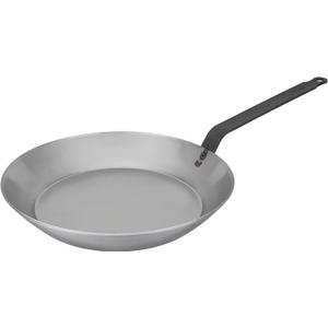 Matfer Bourgeat Black Carbon Steel Frying Pan, 11 3/4" (11 7/8-Inch)