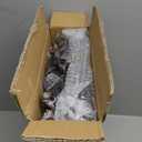 20 Panels Small Animal Playpen, 48" x 24" x 16" Pet Playpen with Waterproof Mat, C&C Cage for Guinea Pigs, Rabbit/Bunny/Baby Chicken Cage, Bunny/Puppy/Chicken Pen Indoor Outdoor Portable Metal Fence