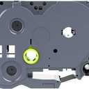 1PK Black on White Security Laminated Label Tape Compatible with Brother P-Touch TZe-SE4 (18mm x 8m)