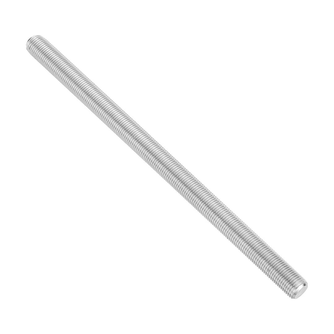 PATIKIL 1/2"-20 UNF 304 Stainless Steel Fully Threaded Rod, 7.9" Length Long Threaded Screw Right Hand Threads All Threaded Rod Studs for Anchoring Bolt, Clamps, Hangers and U-Bolts