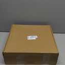 Indoor Plant Stand,Wood Mid Century Plant Table in Walnut Finish,Tall Plant Stand for Flower Pot,Modern Round Small Side End Table with Raised Design (Walnut, 12"x10.8" 2 Pack)