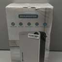 Dehumidifier, Dehumidifiers for Home (1000 sq.ft), 98 OZ Dehumidifier for Basement Bathroom Bedroom, Auto Shut Off Dehumidifiers, Timer Setting, Digital Display, Drain Hose, 7 Colors Light, Black