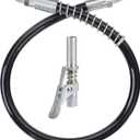 Thorstone 18 Inch Spring Flex Hose & Lock Coupler Set for Grease GunUSA Patent: 29826908