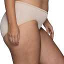 Vanity Fair Women's Illumination Hi Cut Panties, Silky Stretch & Satin Trim (XXL)
