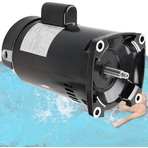 B2854 B854 Pool Pump Motor,1-1/2 HP,56Y Frame,230/115 Volts,3450 RPM,Compatible withwith A.O. Smith Century,Pentair Sta-Rite Whisperflo Challenger Pinnacle Anthony Above&In Ground Pool Pumps
