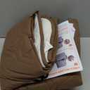 VANSOFY 100% Waterproof Recliner Chair Covers, Recliner Cover Non-Slip Dog Chair Cover Furniture Protector Washable Slipcover with Pocket, Elastic Straps for Pets, Dogs(Brown, 20")