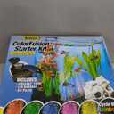 Tetra 3 Gallon Small Fish Tank, Aquarium Starter Kit, with Filter, Air pump, & Color Changing Light, Half Moon shape, for Gold Fish & Betta (3 Gallon (12.9 x 6.8 x 12.5 inches))