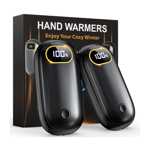 Hand Warmers Rechargeable - 2 Pack Electric Hand Warmers 14000mAh, Dual-Sided Heating Reusable Hand Warmers
