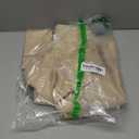 NICETOWN Blackout French Door Curtain Side Panels for Privacy, Farmhouse Thermal Insulated Soft Fabric Solid 30x72-Inch Window Treatments Gliding Door Kitchen Drapery, 1 Panel, Biscotti Beige