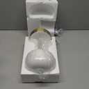 Oneach 9" Cordless Table Lamp, Gold Rechargeable Battery Operated Lamp, 3-Way Stepless Dimming Touch Lamps, Small Glass Bedside Nightstand Light for Bedroom Dining Table Living Room Shelf Decor