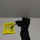 Ailaka Zipper Compression Socks for Women Men, 20-30 mmHg Open Toe Compression Socks Knee High, Ted Hose Compression Stockings for Edema, Varicose Veins (2X-Large (1 Pair), Black)