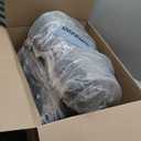 Vekkia 21 Extra-Wide Back Pillow with Adjustable Headrest  2 in 1 Ergonomic Dual-Layer Wedge Backrest for Sitting or Reclining  Adults on Bed, Sofa & Floor, for Reading, TV & Gaming, Soft Cover (Gray)