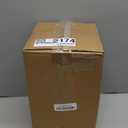 Kitchentoolz Large Glass Cookie Jar with Airtight Lid - 1 Gallon Storage Container for Candy, Flour, Sugar, Pet Food & Dog Treat Canister - Pack of 1