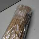 Cordless Bamboo Roman Shades 35x48in, Light Filtering Bamboo Blinds for Indoor Windows, Office, Bathroom and Living Room, Privacy Teak.