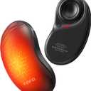 Hand Warmers Rechargeable, Electric Hand Warmers with Fidget Spinner, 2 Pack 6000mAh Reusable Charging Handwarmers, Magnetic Pocket Heater Gifts for Women, Men, Outdoor, Hunting, Fishing, Golf Camping (Black)