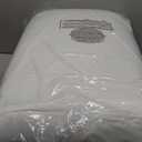 Goose Feather Down Fiber Pillows Standard Size Set of 2, Luxury 3-Chamber Pillows with Soft & Down-Proof Cover, Fluffy Plush Hotel Bed Pillows for Side, Back & Stomach Sleepers