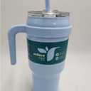 Reduce COLD1 Stainless Steel Glacier 24oz Cold Mug Cup w/ Straw & Handle