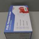 Rechargeable Fuel Transfer Pump with Auto-Stop & Leak Protection, 3.4 GPM Automatic Gas Can Pump with 71" Extra Long Hose, Portable Lithium Battery Gas Transfer Pump for Oil, Diesel, Gasoline (Red)