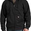 Dickies Men's Jacket Midweight Zip XL, Black