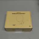 Trucker Bluetooth Headset, Wireless Headset with Mic, Bluetooth Headsets with Dual Noise Cancelling Microphone & Mute Button, 55Hrs Working Time PC Headsets for Cell Phones, Computer, Truck Driver (Black)