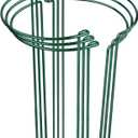 LEOBRO 24 Inch Plant Support Stakes, 6PCS Plant Stakes, Peony Cages and Supports, Garden Stakes, Plant Supports for Outdoor Plants Indoor Plants, Monstera Tomato Hydrangea Support Cage, 10" W x 24" H