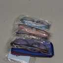 6 Pack Reading Glasses for Women Men, Spring Hinge Eyeglasses Blue Light Blocking Anti Eyestrain Computer Readers (6 Mix C0)