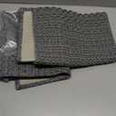 Kitchen Rugs, Kitchen Mats for Floor, Machine Washable Rugs 20"x30"+20"x48" Boho Style, Anti-Skid TPR Backing for Kitchen, Laundry, Durable, Easy Clean Spring & Everyday Use - Grey