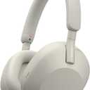 Sony WH-1000XM5 Premium Noise Canceling Headphones, Auto NC Optimizer, 30-Hour Battery, Alexa Voice Control, Silver