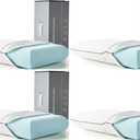 WEEKENDER Cooling Gel Memory Foam Pillow, Ventilated, King (Pack of 4)