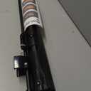 Reinforced 42 Extra Tall Retractable Baby Gates with Rods, Extends up to 60 Wide, Tall Retractable Dog Gate for Doorways Prevent Crawling Through Mesh Pet Gate Indoor Outdoor, Black