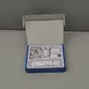 Dog Clippers Grooming Kit Hair Clipper-Low Noise Paw Trimmer- Rechargeable - Cordless Quiet Nail Grinder Shaver for Cats and Other Pets (Silver)