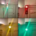 LED Stop Light with Remote Control, Plug in Traffic Light for Classroom