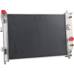 3-Row Radiator Compatible with 2005-2012 Chevy Corvette C6 5.3l 6.0l 6.2l 7.0l V8 SSR Z06 ZR1 427 Limited Edition 2007 2008 2009 2010 2011 2013 (3 Row)